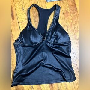 Crop womens fitness tank top size large
